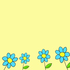 the flower for background