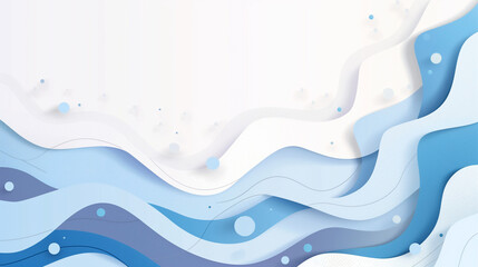 Abstract background with waves