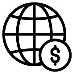 Economic Icon Element For Design