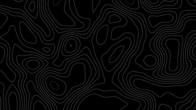 abstract topography background motion loop footage video with geo pattern