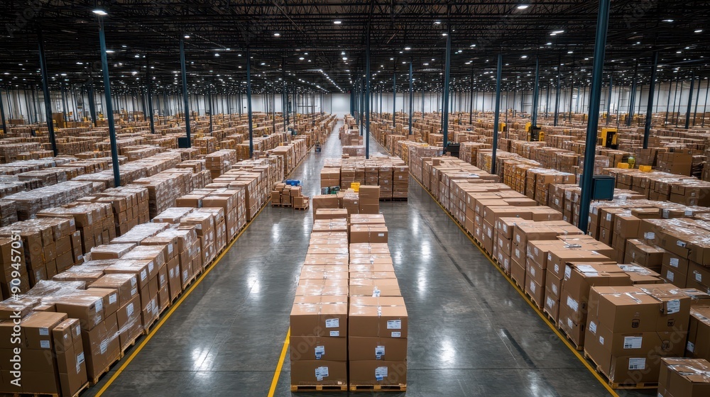 Poster warehouses process ecommerce returns ensuring customer satisfaction with restocked items