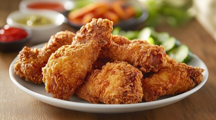 Spicy boneless fried chicken a fiery crispy delight for any meal