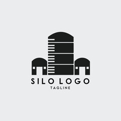 silo logo vector illustration design © pramzstadobe