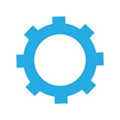 Settings sky icon. Gear Icon Set - Vector Collection of Gears App settings, tool, symbol and productivity white background vector illustration.