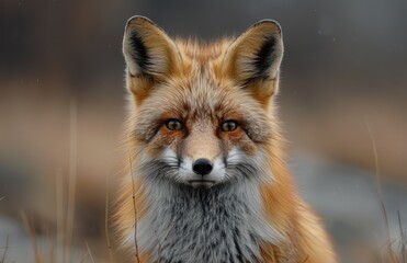 Obraz premium Red Fox Portrait
