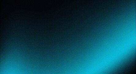Fototapeta premium black blue color gradient background blurred color flow, grainy texture effect, futuristic banner design