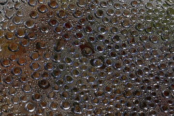 Water humidity drops bubbles macro on water colorful background liquid moments fifty megapixels big...