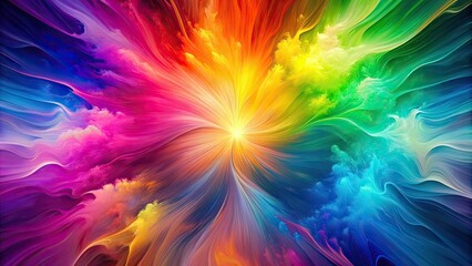 Obraz premium Colorful abstract background with vibrant colors blending together, abstract, colorful, background, vibrant, colors, blending