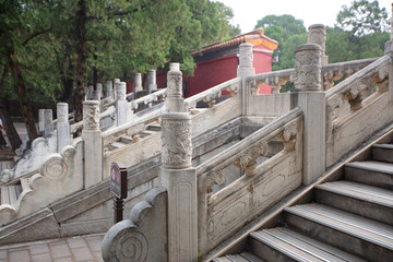 The interior environment of Dingling, the Ming Tombs in Beijing