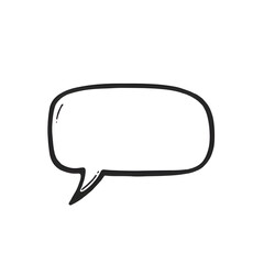 Naklejka premium speech bubble icon. Generative ai