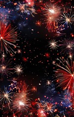 Fototapeta premium 打ち上げ花火