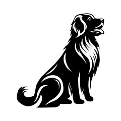 Dog vector art design