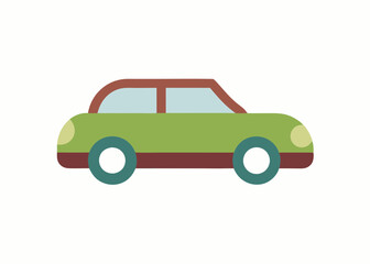 Vector Car Illustrations: Simple Top View & Graphic Art