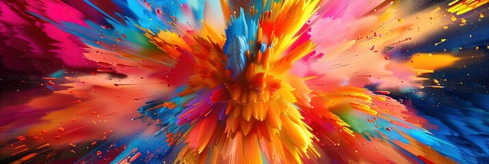 Obraz premium Colorful abstract rainbow spectrum background