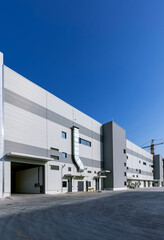 Large factory building