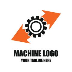 Machine logo design