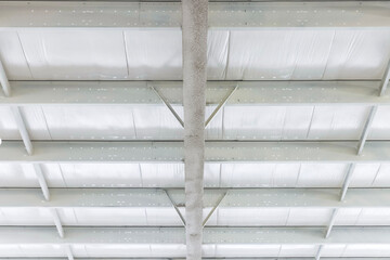 Internal insulation panels for large factory buildings