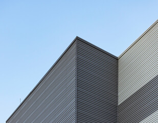Partial details of large factory building
