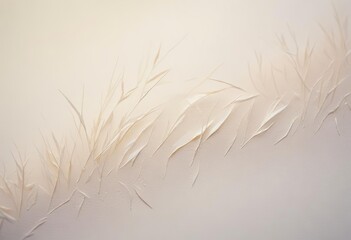 Obraz premium feather grass background Ai generated