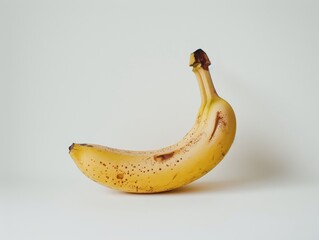 banana on white background - ai