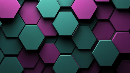 Hexagonal Gradient Harmony background