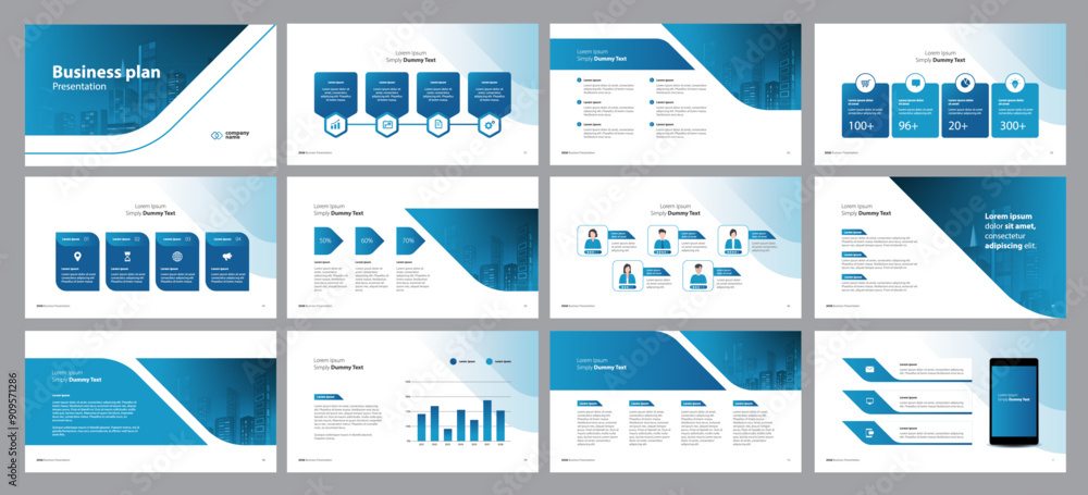 Poster template presentation design and page layout design for brochure ,book , magazine, annual report and