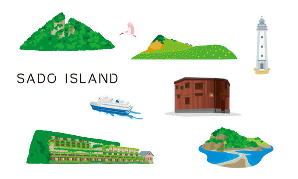 佐渡島の観光名所　日本の観光地
