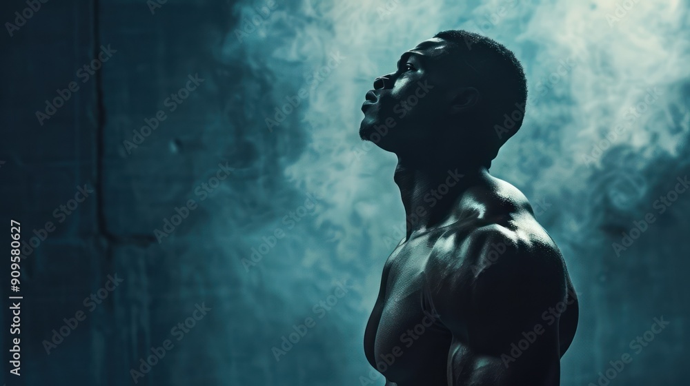 Poster athlete with a distinctive style and technique