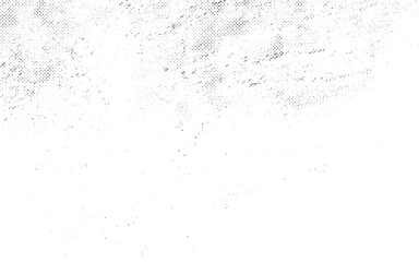 Distressed white grainy halftone texture. Dust overlay textured. Grain noise particles - Black and white seamless pattern effects and rusted black background. Vector illustration