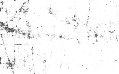 Distressed white grainy halftone texture. Dust overlay textured. Grain noise particles - Black and white seamless pattern effects and rusted black background. Vector illustration