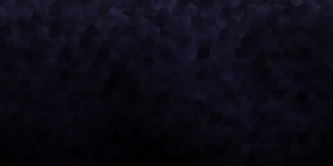 Dark gray vector layout with shapes of hexagons.