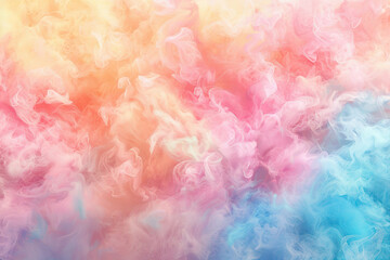 Fototapeta premium Generative ai on theme of beautiful texture soft fluffy cotton, design natural abstract background