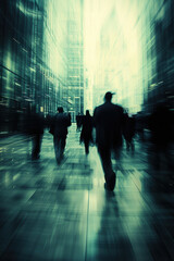 Blurred Motion in Corporate Setting