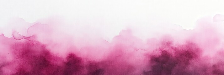 Fototapeta premium Abstract Watercolor Background with Pink and White Gradient