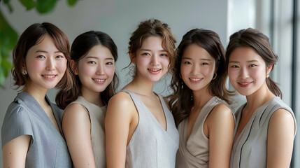 Obraz premium Women in smile