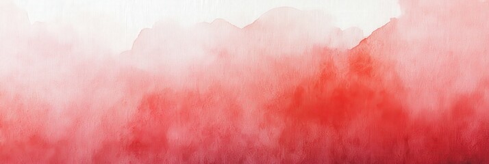 Obraz premium Red Watercolor Background