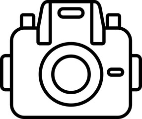 Camera Icon Line
