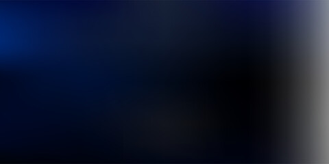 Dark blue vector gradient blur template.