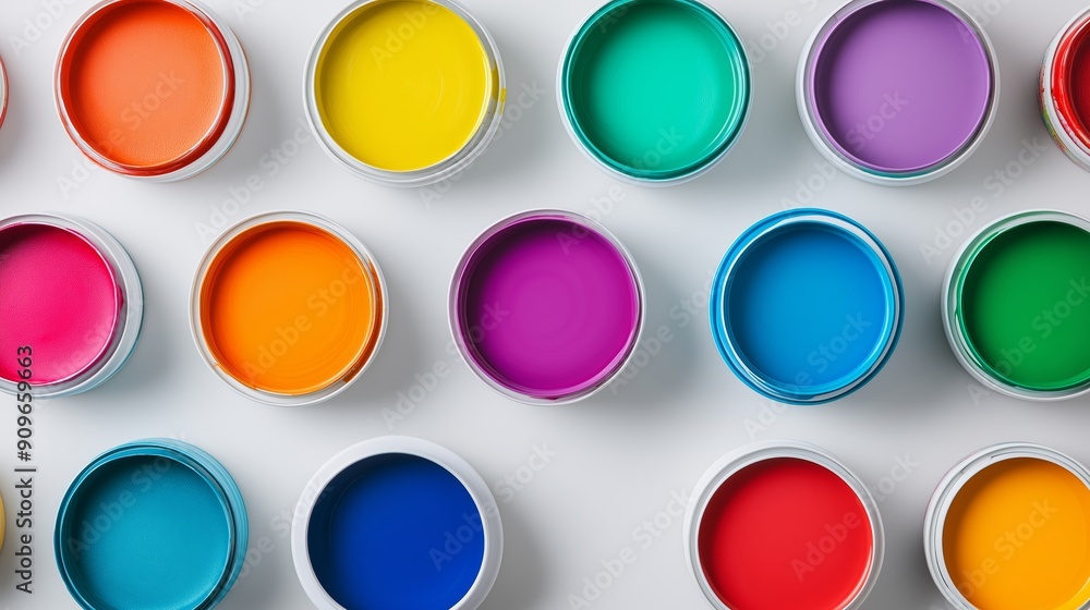 Poster a colorful swirl of fabric with a rainbow pattern. the colors are vibrant and the design is abstract