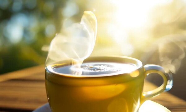 Zesty Start: Lemon Verbena Tea