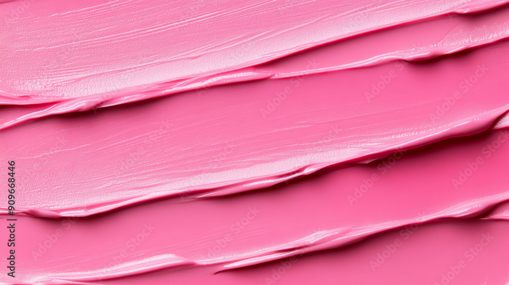 Poster closeup of a lipstick texture background in a trendy mauve shade, featuring creamy, smooth applicati