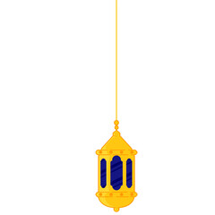 Islamic Lantern Elements Illustration