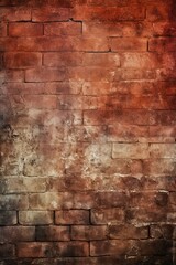 Obraz premium Brick wall grunge texture abstract background empty copy space for text