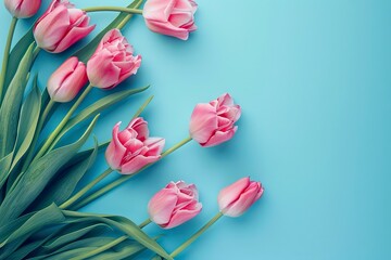 Obraz premium poster Mother Day copy space with generative ai
