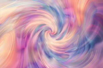 psychedelic swirling pastel vortex soft gradient hues blending seamlessly creating hypnotic abstract pattern with sense of movement and depth