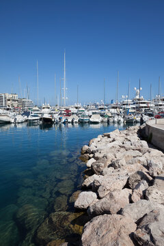 Port Hercule In Monaco