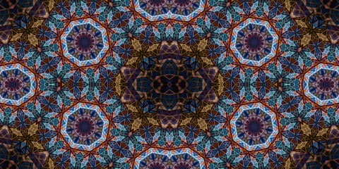 Seamless abstract pattern banner. Abstract texture art