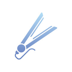 Hair Iron vetor icon