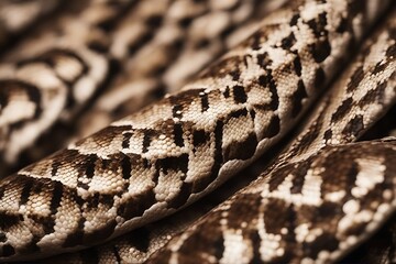 Obraz premium skin snake texture background pattern print animal leather illustration vector design black fabric abstract natural reptile surface textured material textile white python nature snakeskin decoration