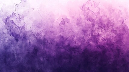 Obraz premium Vibrant Watercolor Splash Background with Gradient of Violet, Perfect for Artistic Designs and Creative Projects. Abstract Artistic Texture with Fluid Colors for Graphic Design and Backgrounds.